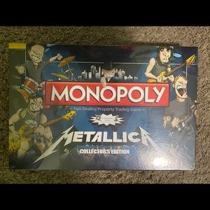 🤘🏻 SUPER RARE METALLICA MONOPOLY 🤘🏻